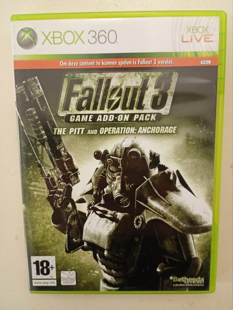 Fallout 3 (Add-on), Vanaf 18 jaar, 1 speler, Ophalen of Verzenden, Zo goed als nieuw