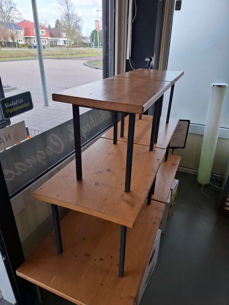 Presentatie tafels 6 stuks, Ophalen of Verzenden