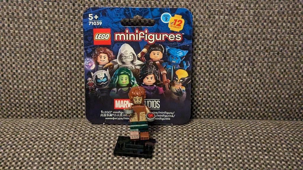 Lego minifigures Marvel Studios series 2 Wolverine 71039, Ophalen of Verzenden, Zo goed als nieuw, Lego