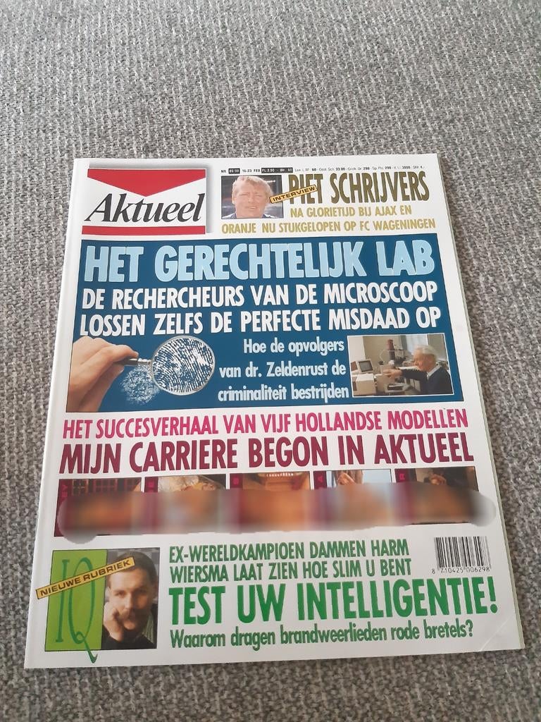 08.Aktueel 1989. Piet Schrijvers. Harm Wiersma. Madonna. Ope, Ophalen of Verzenden
