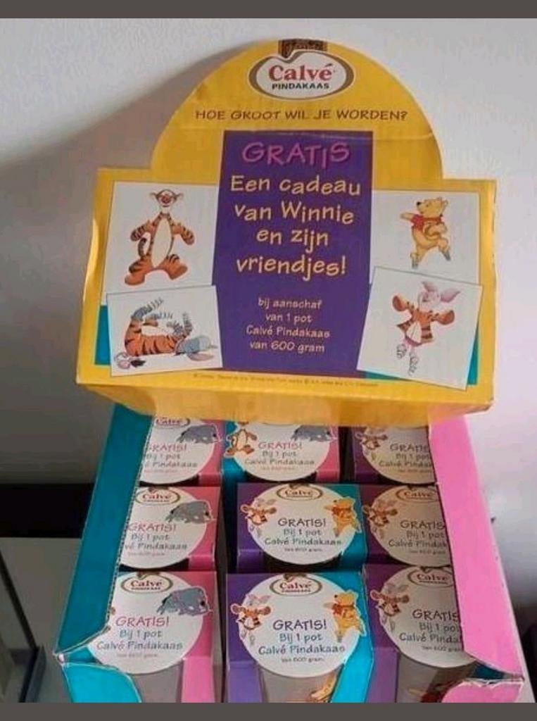 Complete Calvé Winnie the Pooh glazen, Ophalen of Verzenden, Overige typen