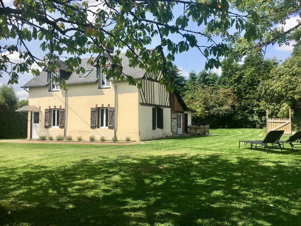 Sfeervol vakantiehuis voor 7 personen Normandië, Vakantie, 7 personen, Open haard, Normandië, Picardie of Noord, Landelijk