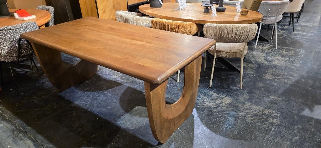 Japandi Eettafel Handai 180cm | Mangohout | Showmodel!
