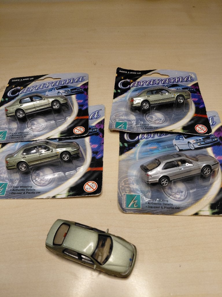 Saab 9-5 en 9-3 Cararama Die-cast Auto's - Nieuw en Gebruikt, Ophalen, Zo goed als nieuw, Auto, Overige merken