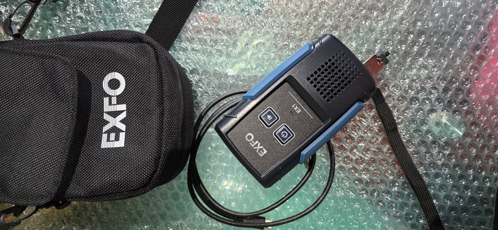 EXFO EX1 Fiber Optic Tester met draagtas, Ophalen of Verzenden