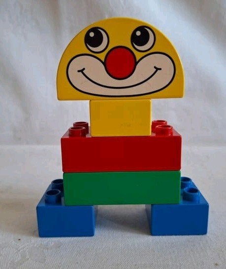 Vintage Duplo Clown set 2295, Gebruikt, Ophalen of Verzenden, Duplo, Complete set
