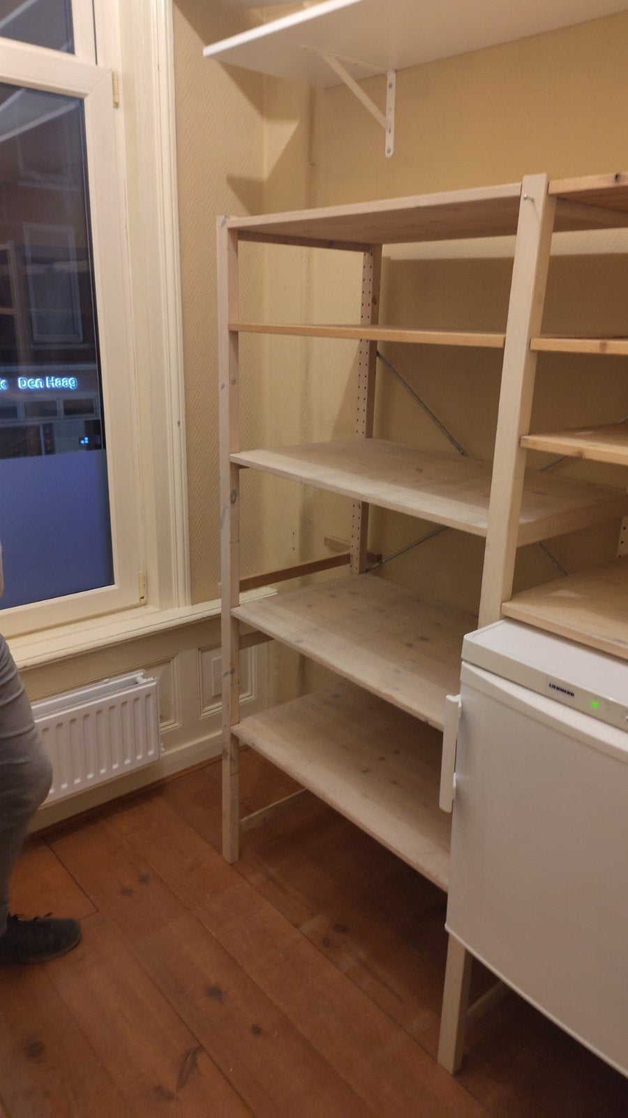 Houten stellingkast Ivar ikea 175h x 170b x 50d, Ophalen