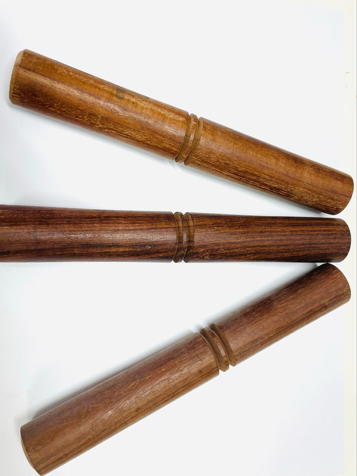 3 Hardhouten Klankschaal Kloppers - 19cm, 80g, Verzenden, Nieuw