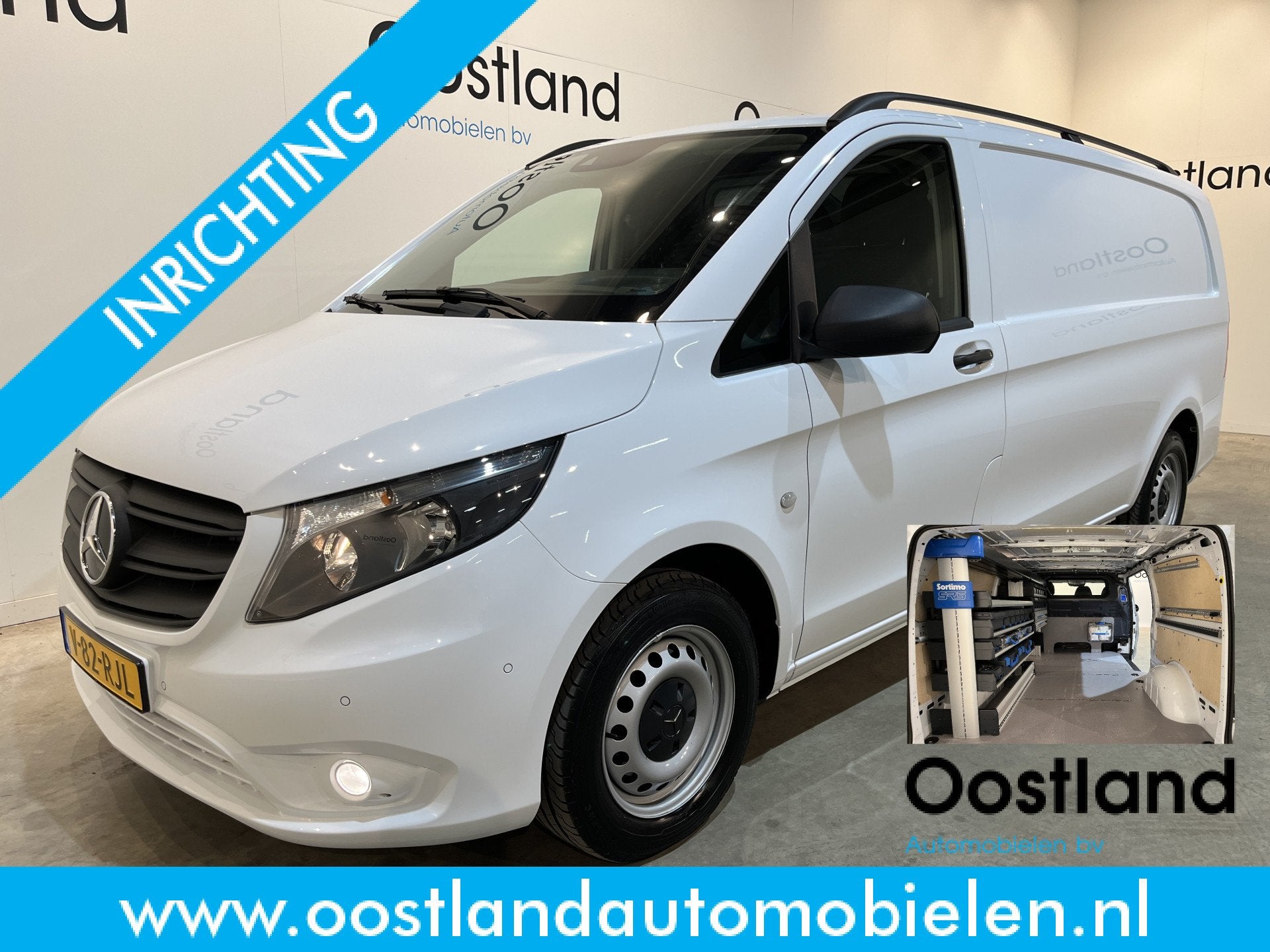 Mercedes-Benz Vito 116 CDI XL Servicebus / Sortimo Inrichtin, Gebruikt, 4 cilinders, 2000 kg, Start-stop-systeem