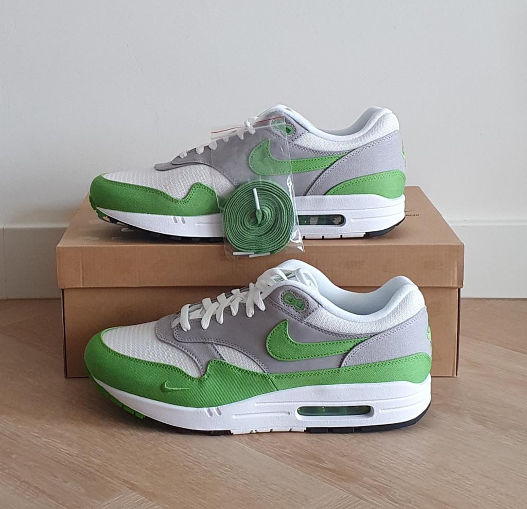 Nike Air Max 1 Patta Chlorophyll EU 46, Overige kleuren, Nike, Nieuw, Ophalen of Verzenden