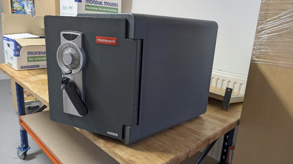 Honeywell 2087E brandkluis, Huis en Inrichting, Brandblussers en Brandkasten, Ophalen, Zo goed als nieuw, Brandkast