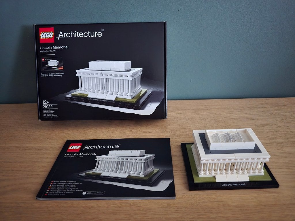 Lego Architecture 21022 Lincoln Memorial, Inclusief instructies, Lego, Architecture, Ophalen of Verzenden