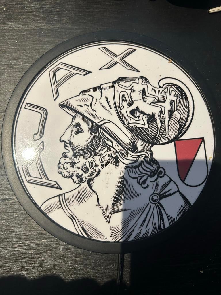 Ajax wandlamp met schakelaar - Sfeervol en functioneel, Ophalen of Verzenden, Gebruikt, Metaal