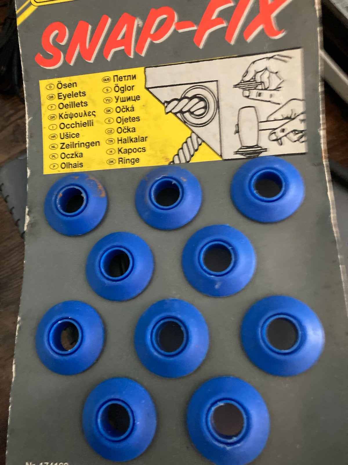 Zeilringen / Oogjes - SNAP-FIX, Ophalen of Verzenden, Nieuw, Overige typen