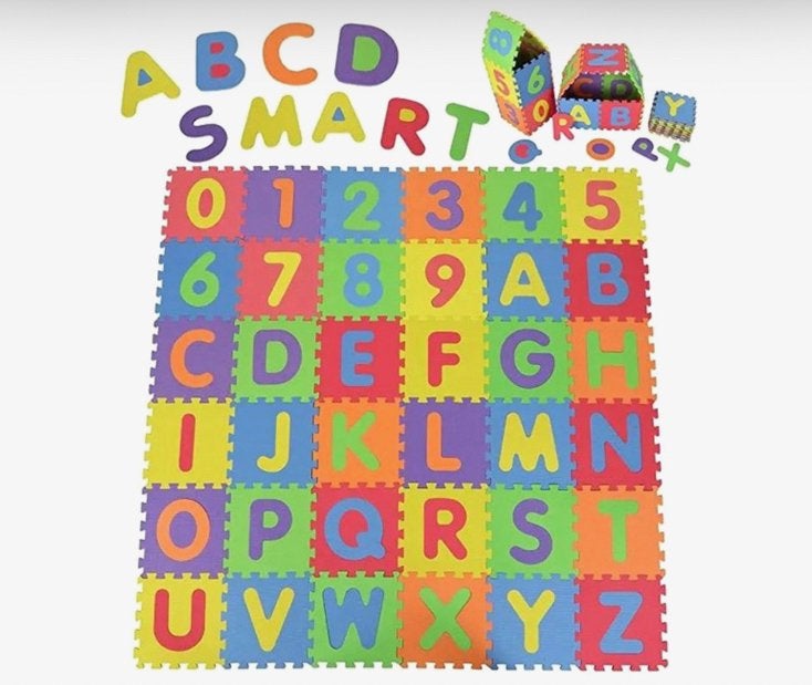 Speelmat / speelkleed / speeltegels / puzzelmat, Ophalen, Zo goed als nieuw