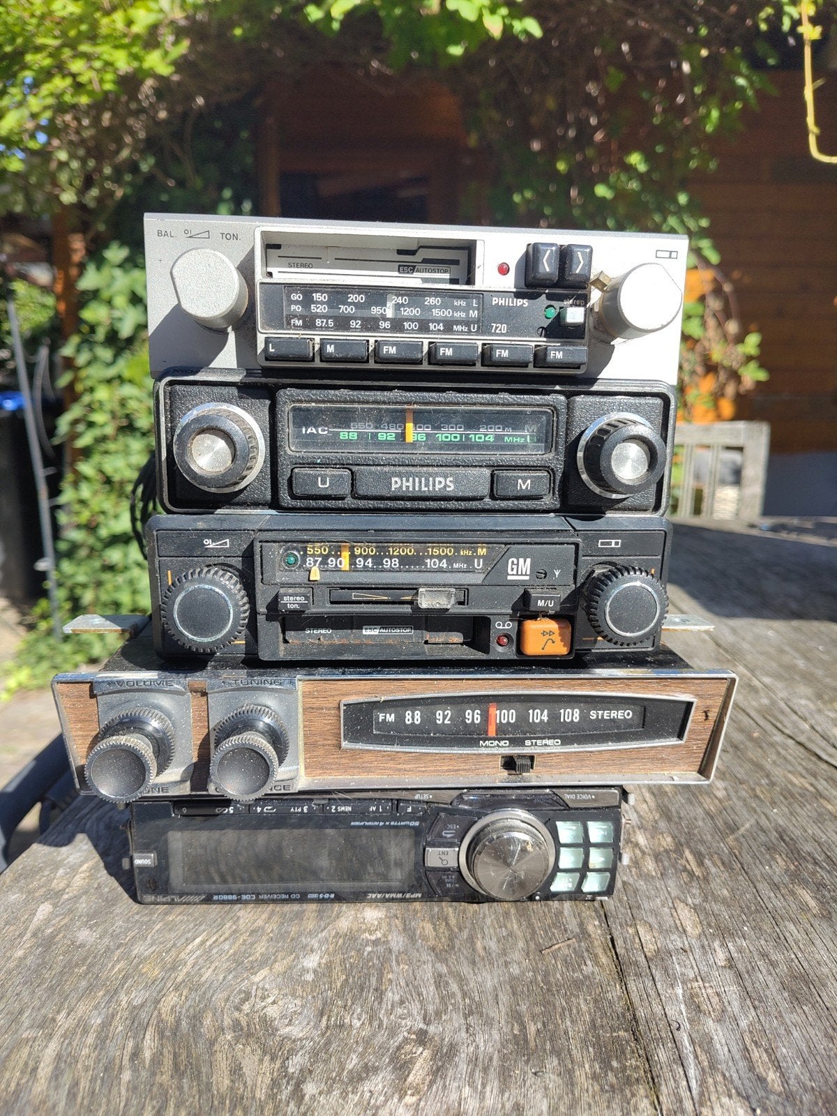 Autoradio klassiek, Auto diversen, Ophalen of Verzenden, Gebruikt