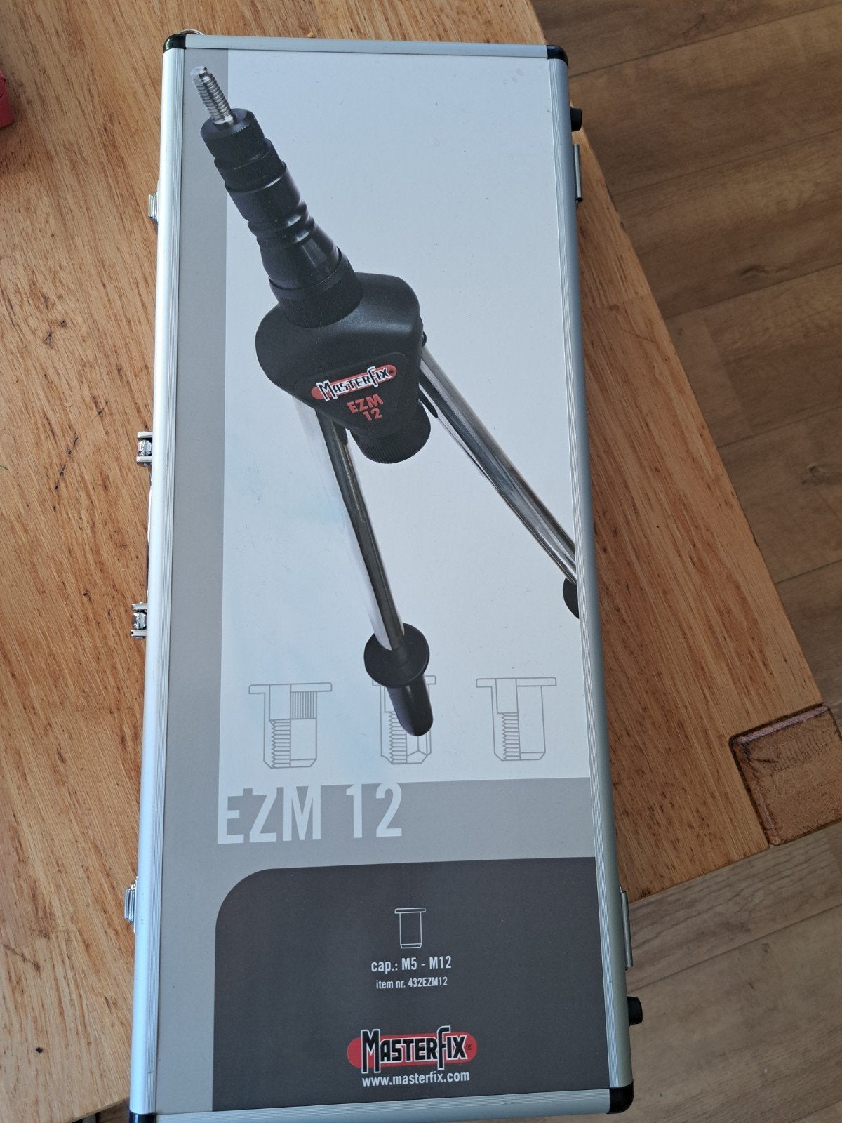 Masterfix EZM 12 blindklinkmoertang M5-M12 in koffer, Ophalen, Nieuw, Overige typen, Overige merken