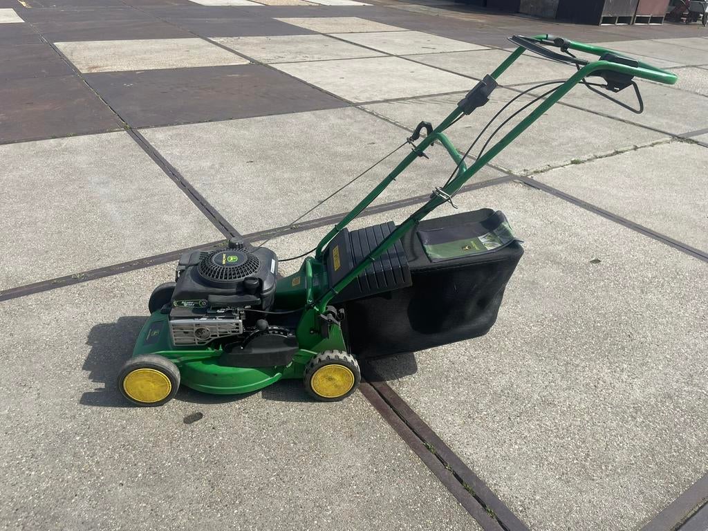 John Deere R43S grasmaaier (jong gebruikt), Tuin en Terras, Cirkelmaaier, Zo goed als nieuw, 40 t/m 49 cm, Ophalen