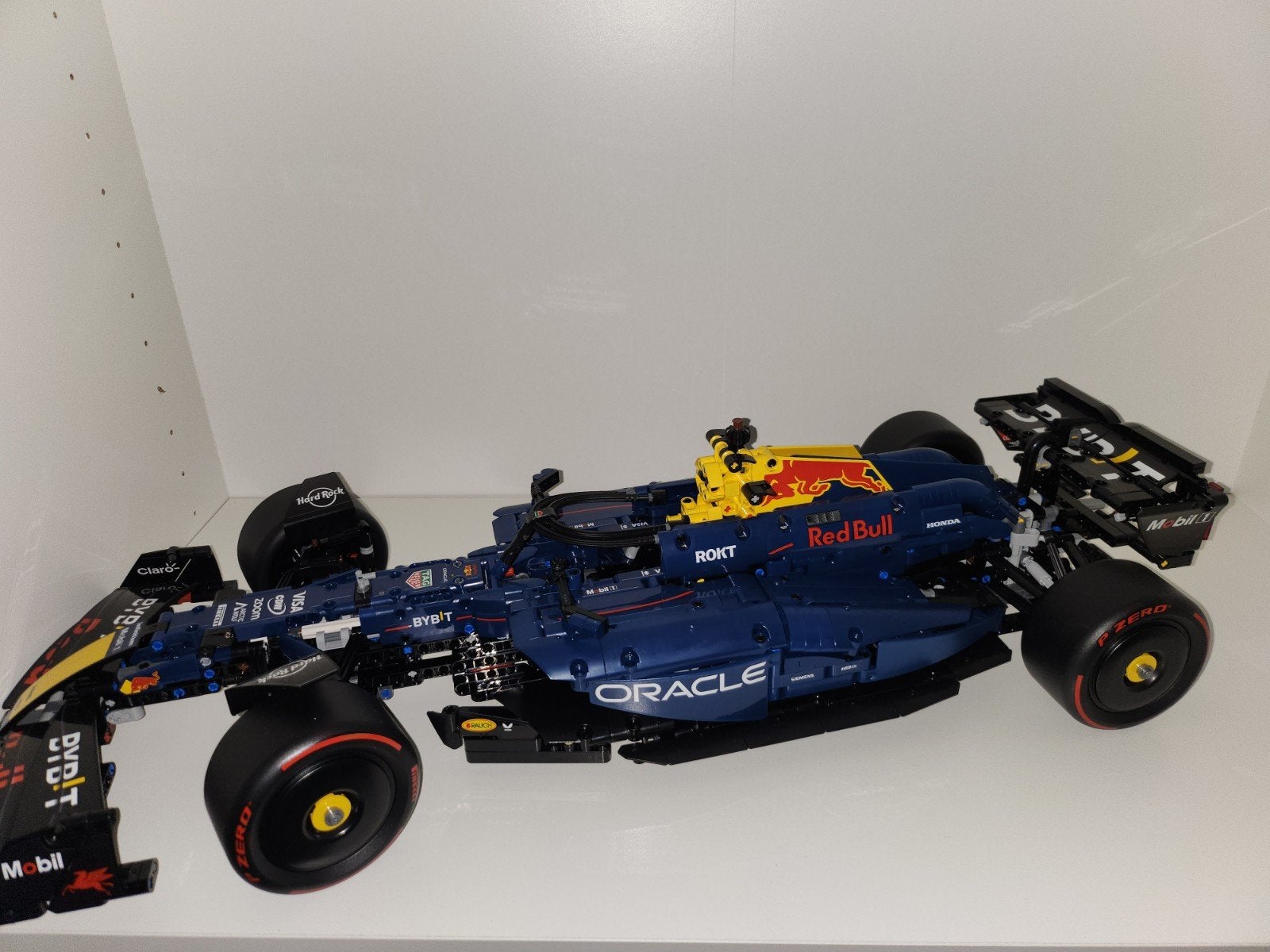 Mooie lego technic f1 redbull racewagen, Ophalen, Lego, Zo goed als nieuw, Compleet
