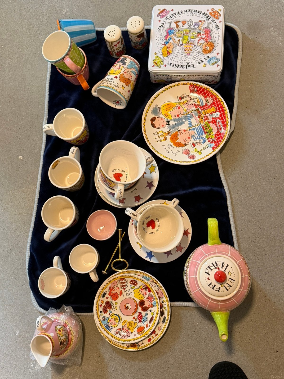 Blond Amsterdam Servies - Uitgebreide Set, Ophalen, Gebruikt, Blond Amsterdam, Aardewerk
