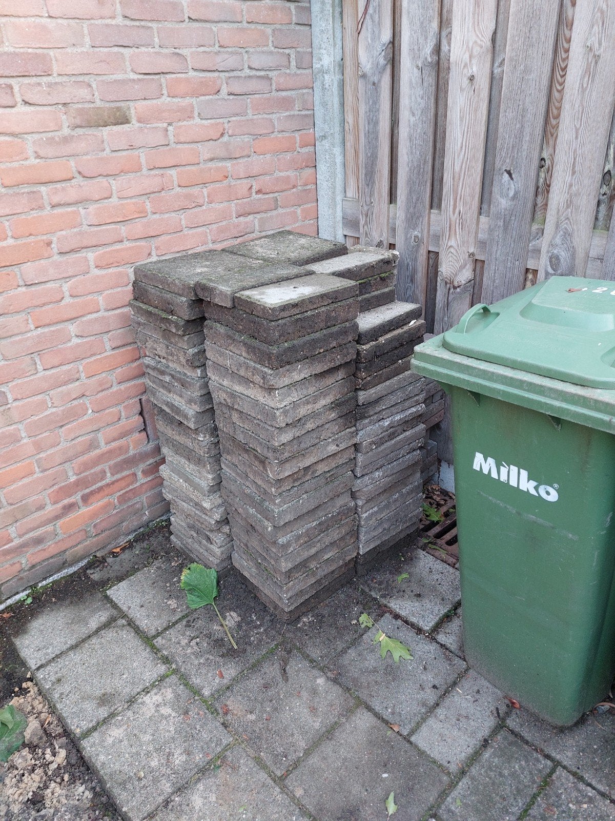 GRATIS TEGELS, Tuin en Terras, Tegels en Klinkers, Ophalen of Verzenden, Gebruikt, Beton, Terrastegels