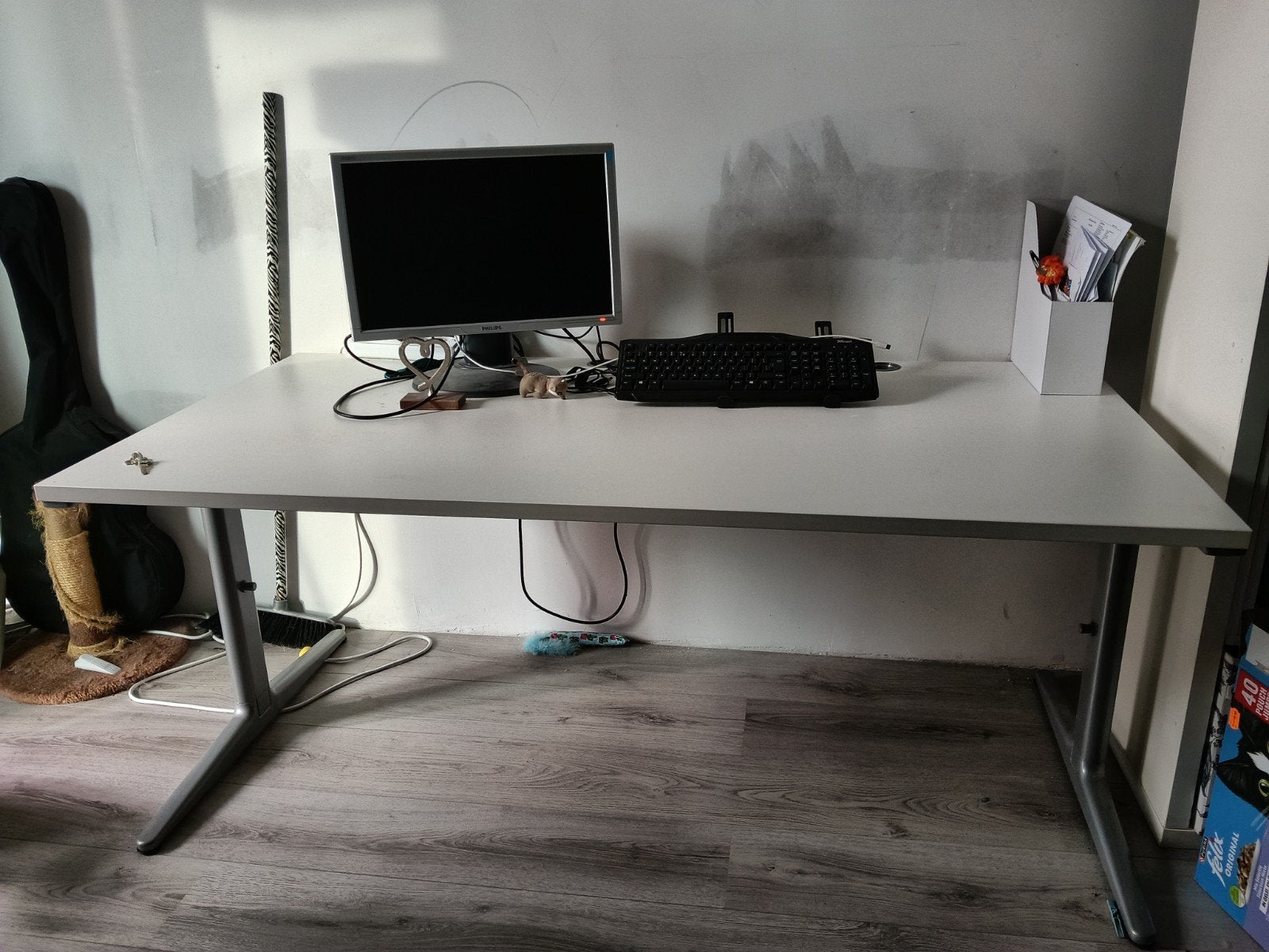 Bureau 160x80, Ophalen, Overige typen, Gebruikt, Metaal