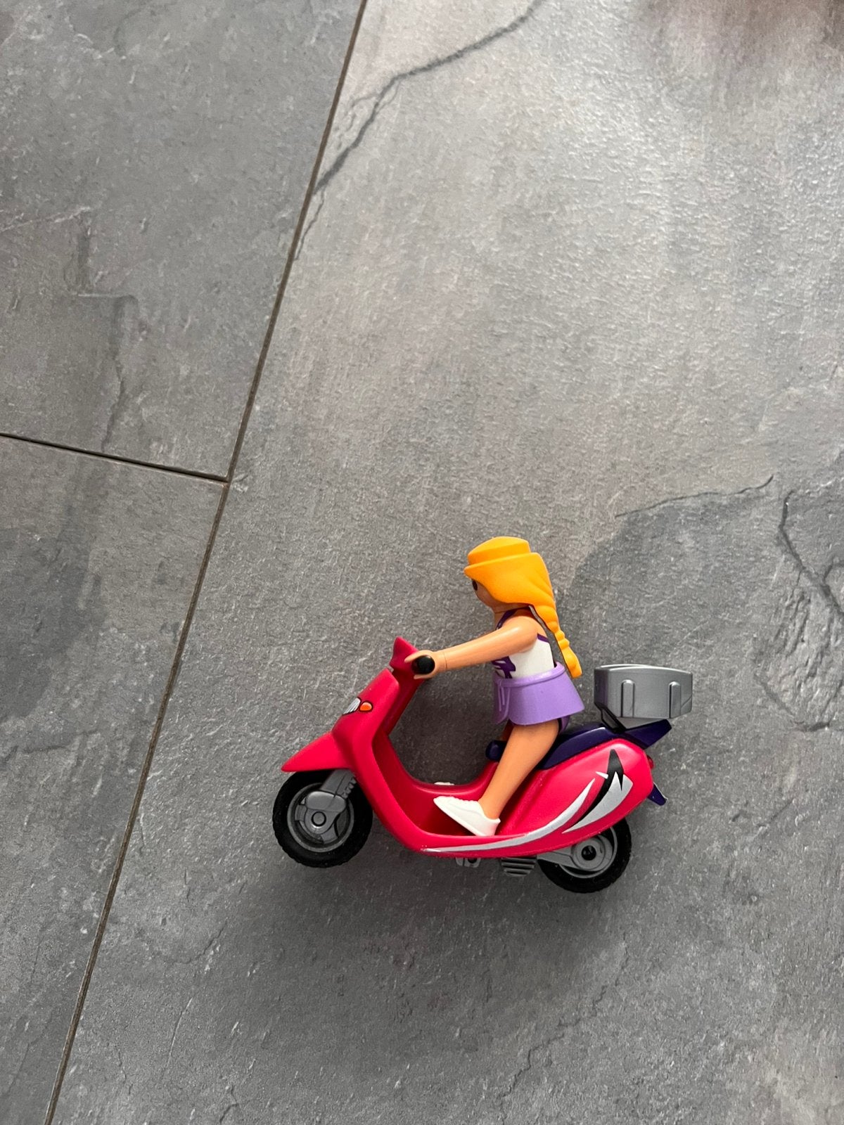 Playmobiel scooter, Ophalen of Verzenden, Zo goed als nieuw