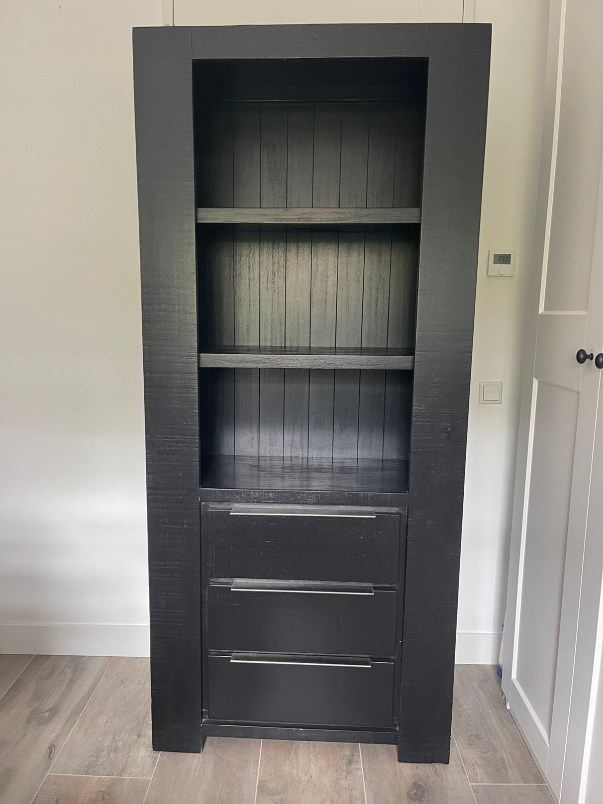 Boekenkast, Ophalen, 50 tot 100 cm, Zo goed als nieuw, Met lade(s)