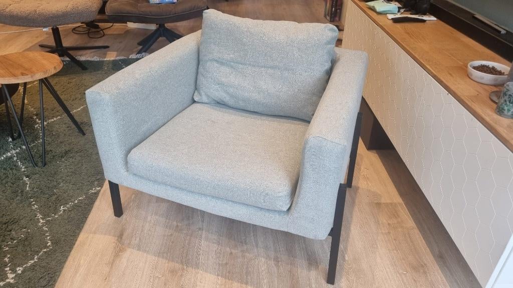 IKEA KOARP stoel + extra bekleding, Huis en Inrichting, Ophalen, Gebruikt, 75 tot 100 cm, 75 tot 100 cm
