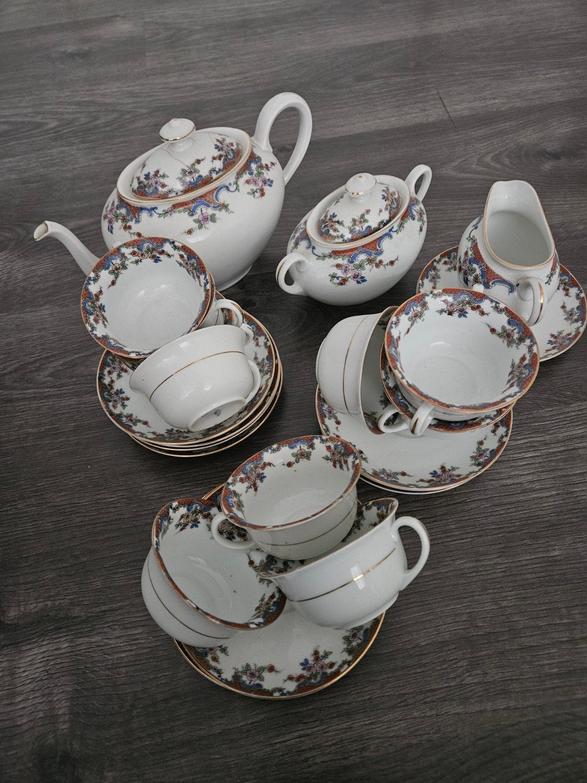 servies, Ophalen