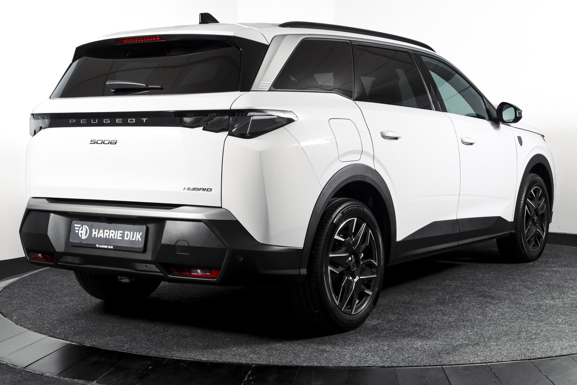 Peugeot 5008 1.2 Hybrid 145 GT 7p | Dig. Cockpit | Adapt. Cr, Gebruikt, 1199 cc, 7 stoelen, Wit
