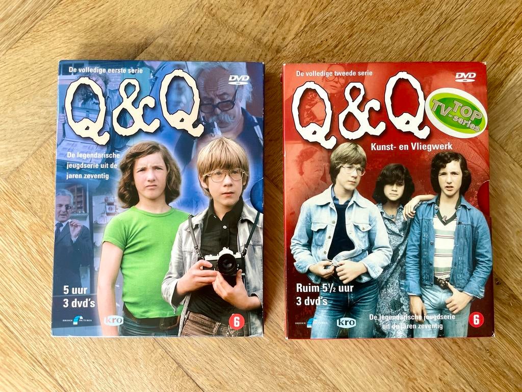Q&Q - Complete serie (1-2) op DVD (nette staat, met NL), Cd's en Dvd's, Dvd's | Tv en Series, Boxset, Ophalen of Verzenden, Zo goed als nieuw