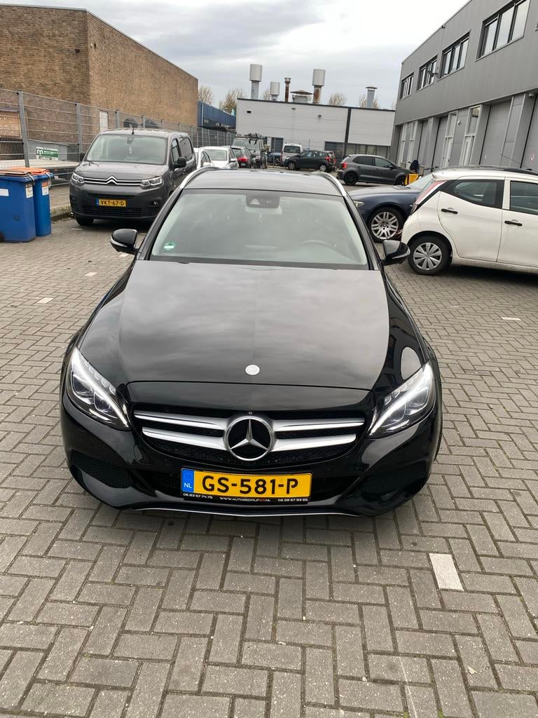 Mercedes-Benz C-Klasse C350 e Plug-in Hybrid 279pk 7G-TRONIC, Automaat, Euro 6, Leder en Stof, Zwart
