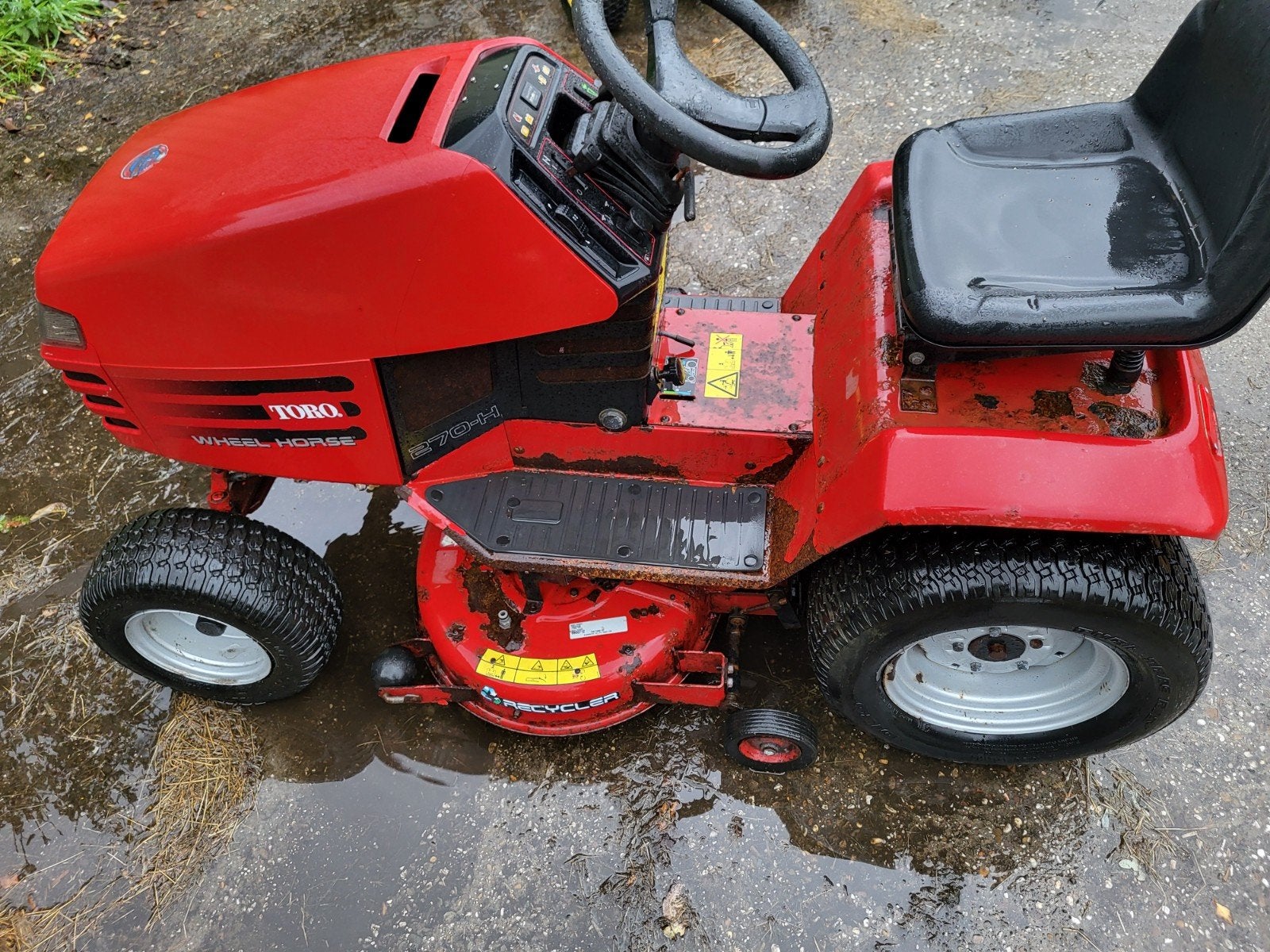 Toro Wheel Horse 270-H Zitmaaier, Ophalen of Verzenden, Gebruikt, Toro Wheel Horse, 90 tot 120 cm