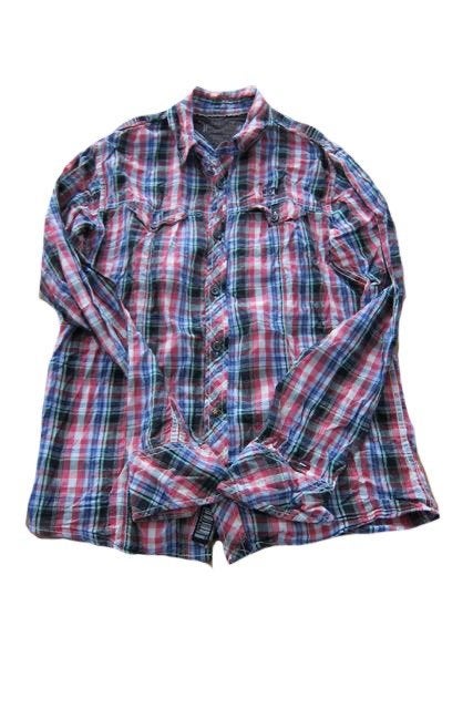 Hilfiger denim blouse overhemd s ruit heren, Overige kleuren, Halswijdte 38 (S) of kleiner, Tommy Hilfiger, Zo goed als nieuw