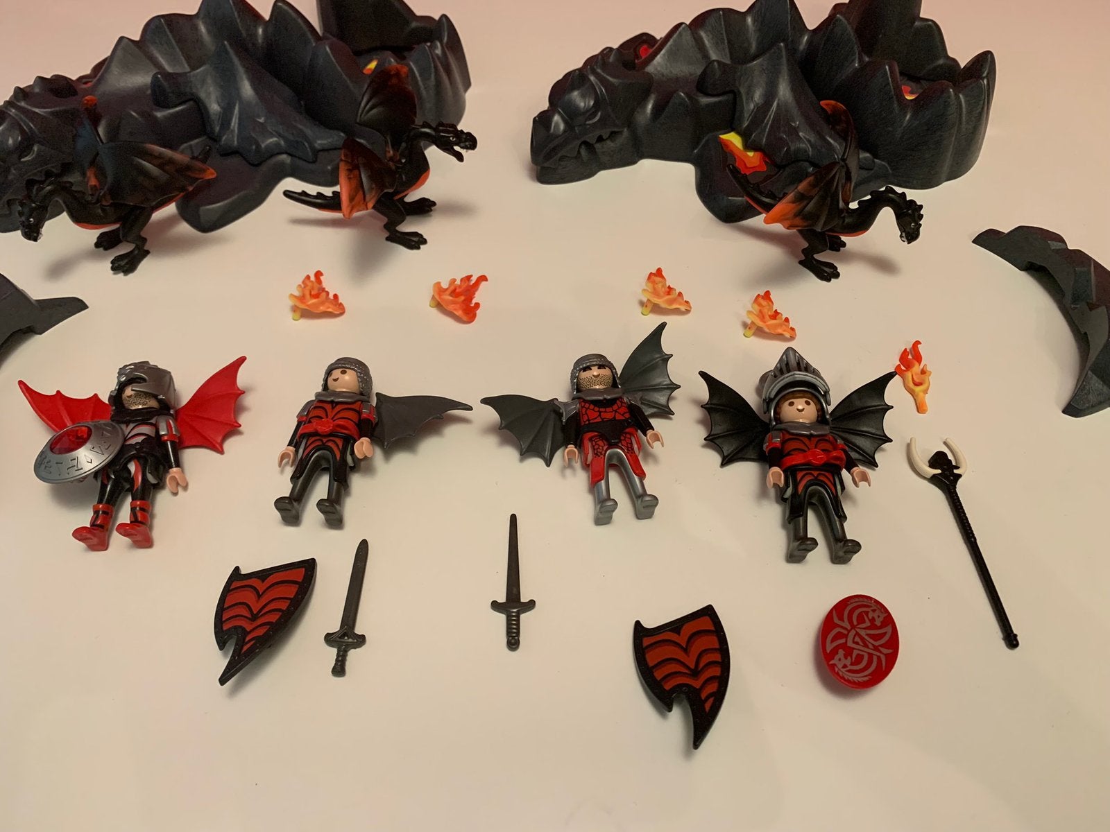 Playmobil draken ridders, Kinderen en Baby's, Ophalen of Verzenden, Gebruikt