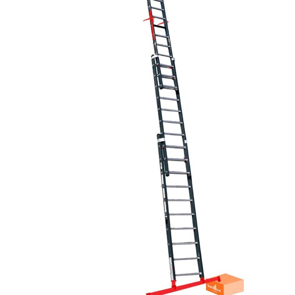 Ladder te huur, Doe-het-zelf en Verbouw, Ladders en Trappen, Ophalen of Verzenden, Zo goed als nieuw, 4 meter of meer