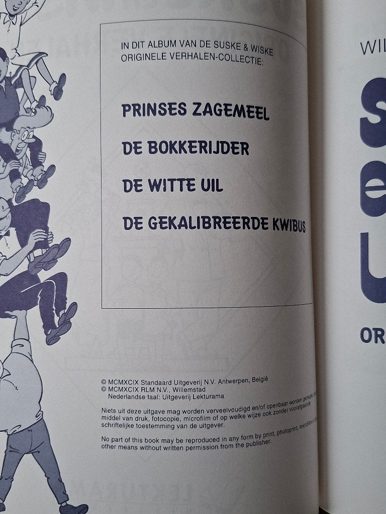 Suske en Wiske Lecturama Prinses Zagemeel De Bokkerijders, Boeken, Stripboeken, Willy van der Steen., Eén stripboek, Ophalen of Verzenden