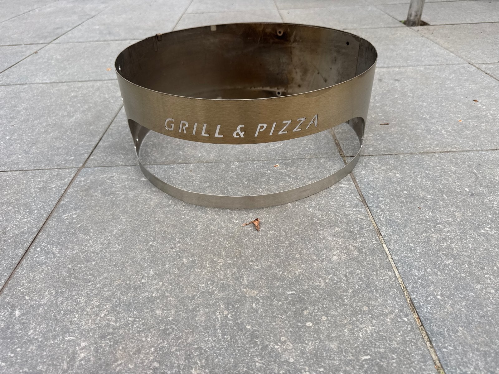 Grandhall Grill & Pizza Set met Pizzasteen en Thermometer, Tuin en Terras, Pizzaovens, Ophalen of Verzenden, Gebruikt