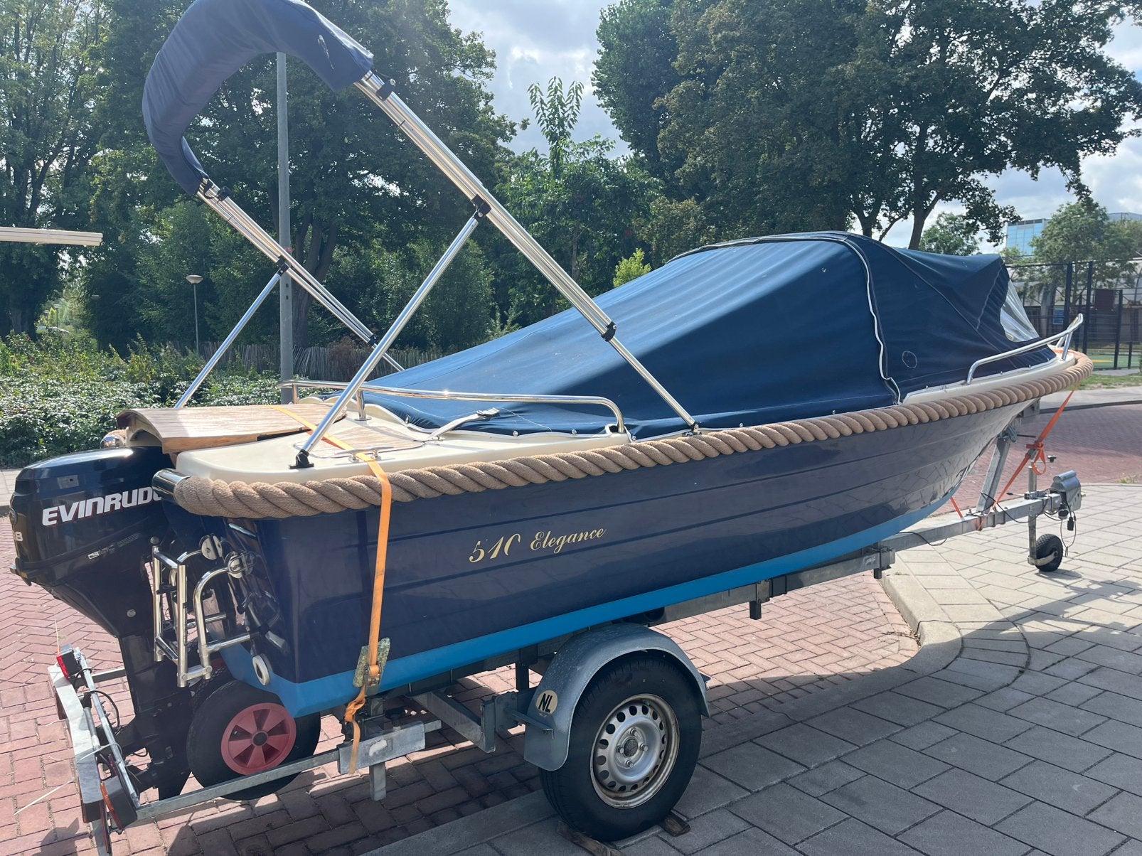 Rhea 510 elegance sloep, Watersport en Boten, Ophalen, Gebruikt, Rhea, 10 pk
