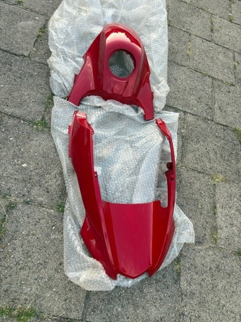 R1200GS 2004-2007 tankcover en snavel rood, Ophalen of Verzenden, Gereviseerd