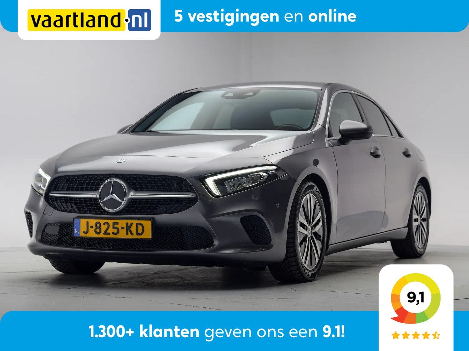 Mercedes-Benz A-Klasse 180d Business Solution Luxury Aut. [, Auto's, Gebruikt, 4 cilinders, 116 pk, Bedrijf