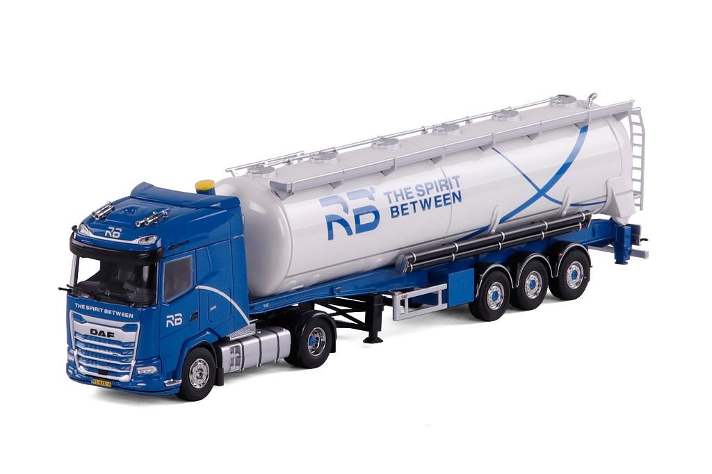 DAF XG met Bulkoplegger - RB Logistics, Hobby en Vrije tijd, Modelauto's | 1:50, Ophalen of Verzenden, Nieuw, Bus of Vrachtwagen