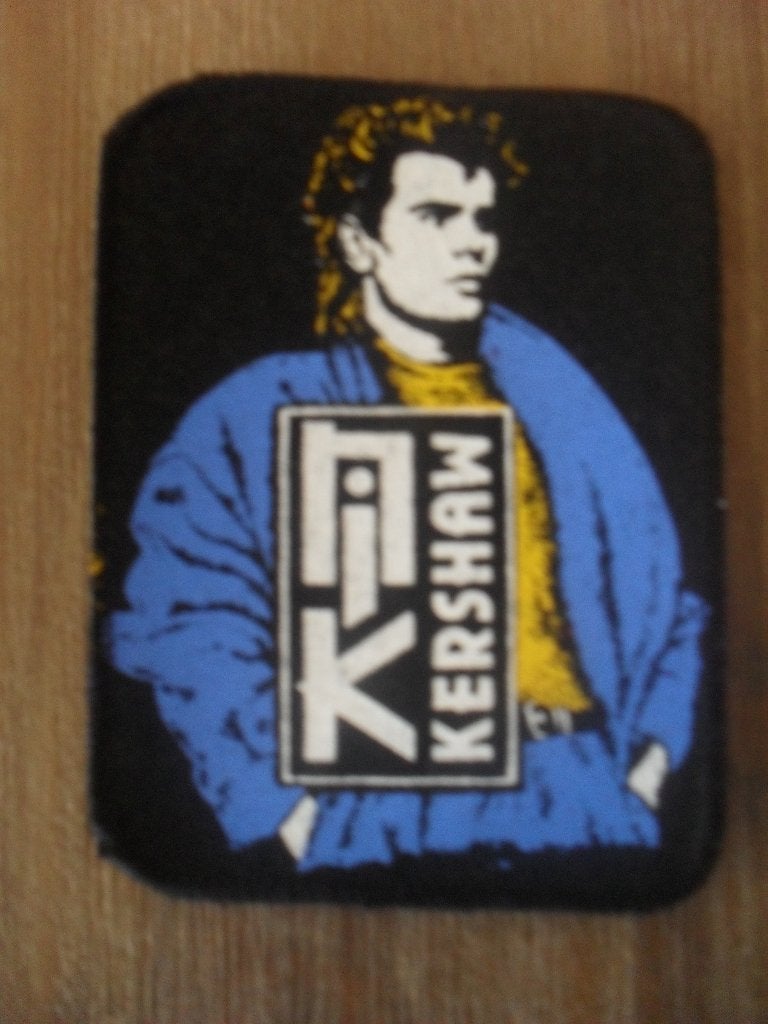 Nik Kershaw muziek patch kledingembleem vintage embleem, Ophalen of Verzenden, Nieuw, Kleding