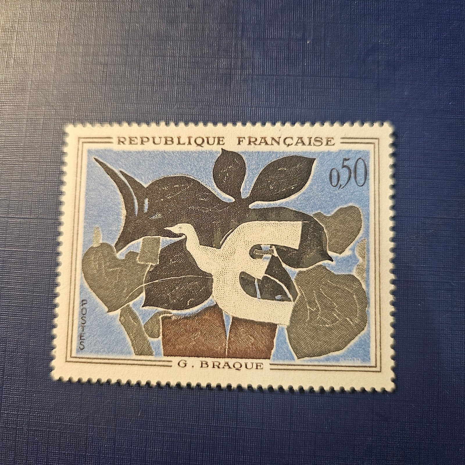 Frankrijk nr 1372 mp, Ophalen of Verzenden, Gestempeld