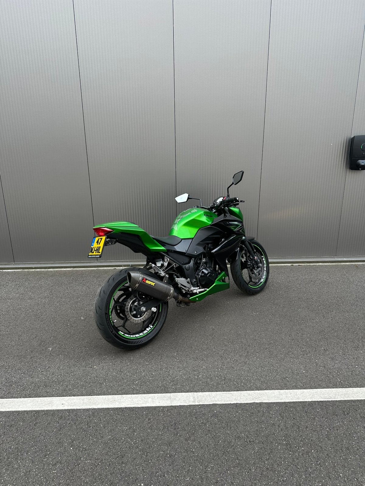 Kawasaki Z300 ABS 2018, A2, Akrapovic, Motoren, 296 cc, 2 cilinders, Gebruikt, Particulier