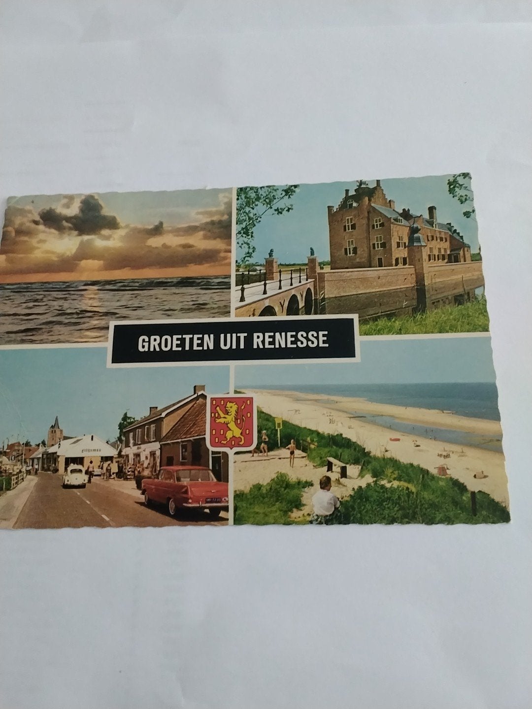 Oude ansichtkaart Groeten uit Renesse - Zeeland, Ophalen of Verzenden
