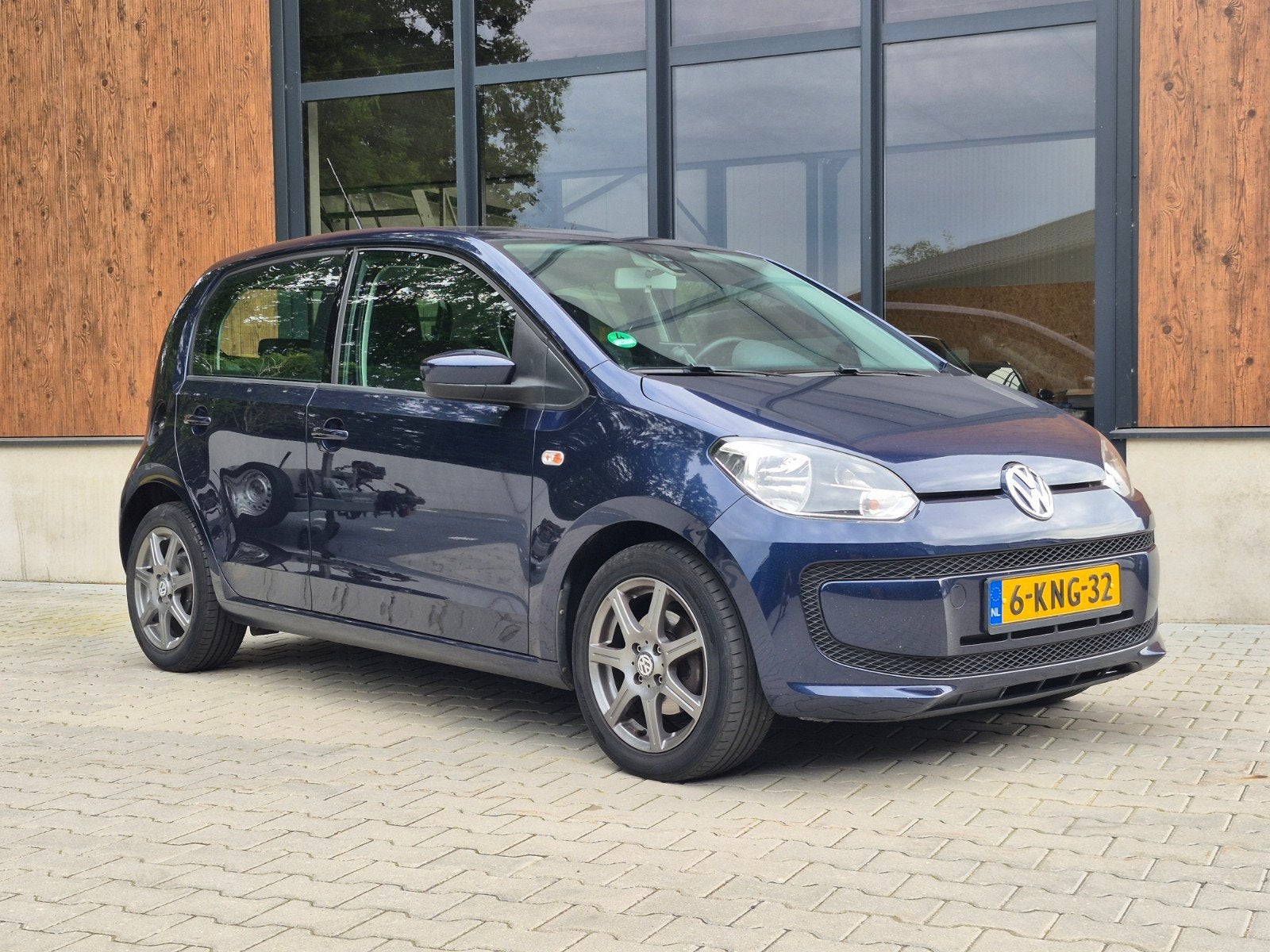 Volkswagen up! 1.0 44KW 2013 Blauw, Auto's, Voorwielaandrijving, Stof, Up!, 840 kg