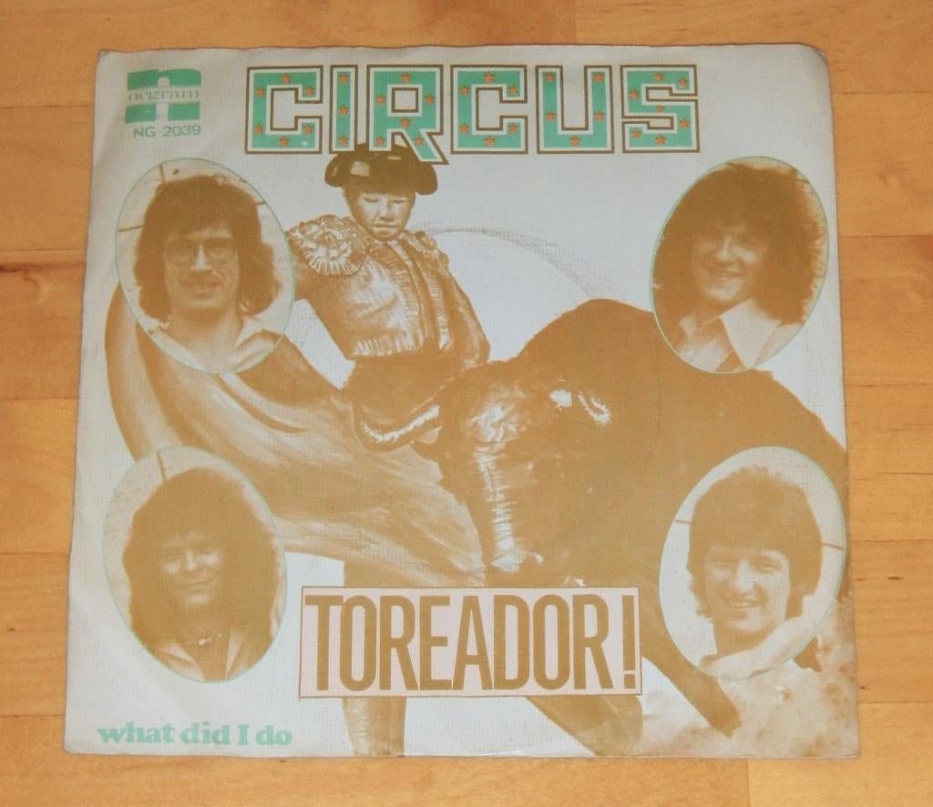 7" single - Circus - Toreador!, Cd's en Dvd's, Vinyl Singles, Ophalen, Gebruikt, Pop