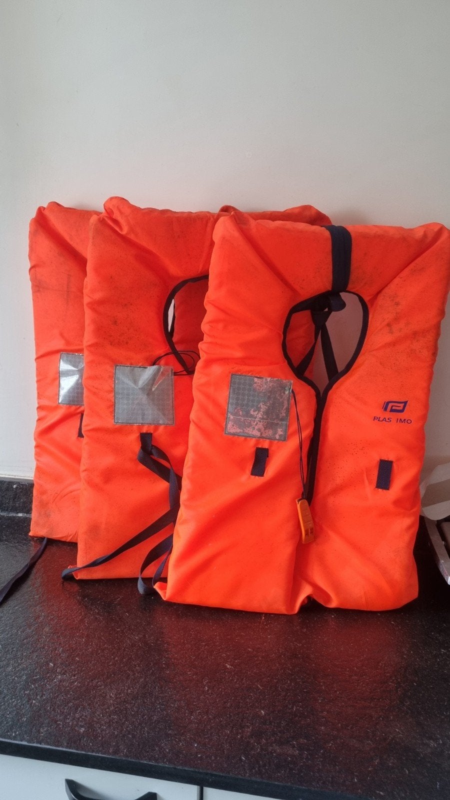 3 reddingsvesten XL 50/54, Watersport en Boten, Watersportkleding, Ophalen of Verzenden, Dame of Heer, Reddingsvest of Zwemvest